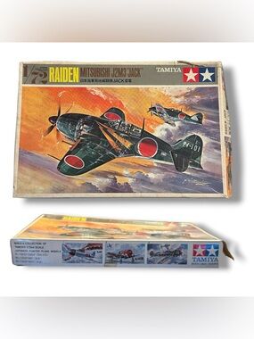 Tamiya Mitsubishi Raiden “Jack” J2M3 1:72 Japanese Fighter 1:72 Scale Model Kit